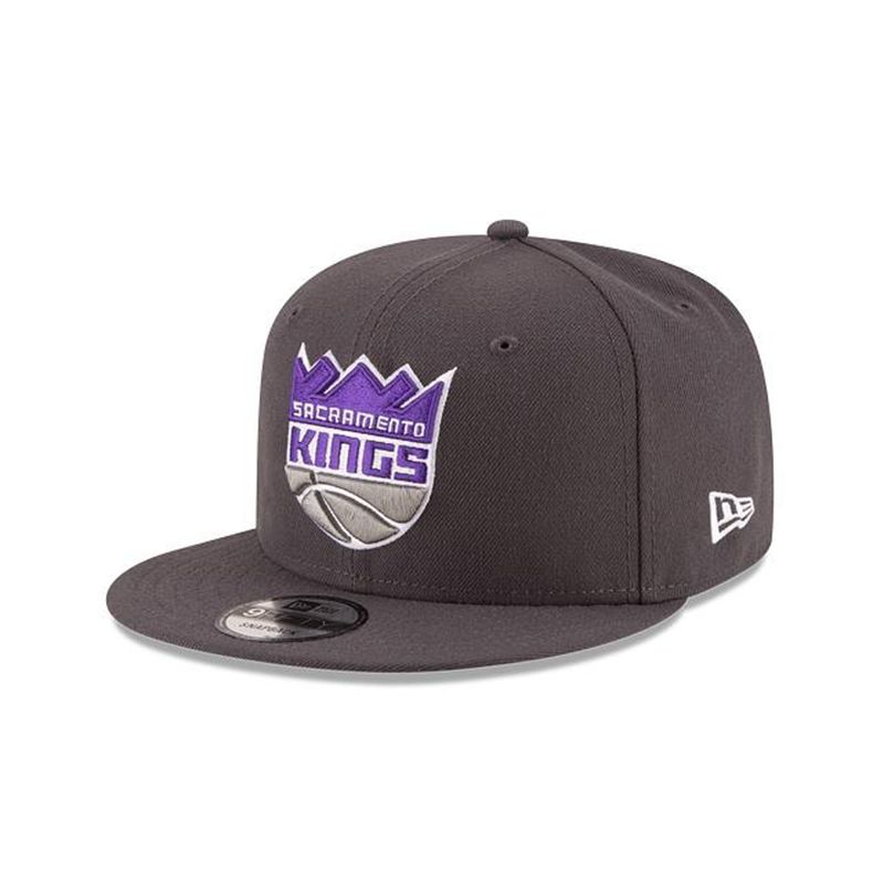 NBA Sacramento Kings Team Color 9Fifty Snapback (EUL2440) - Grey New Era Caps